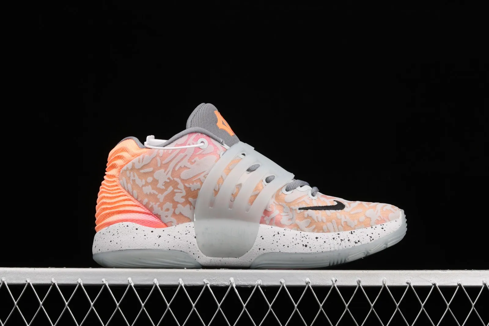 Nike KD 14 EP Grey Fog Particle Grey Peach Cream Sunset Pulse CW3935-003