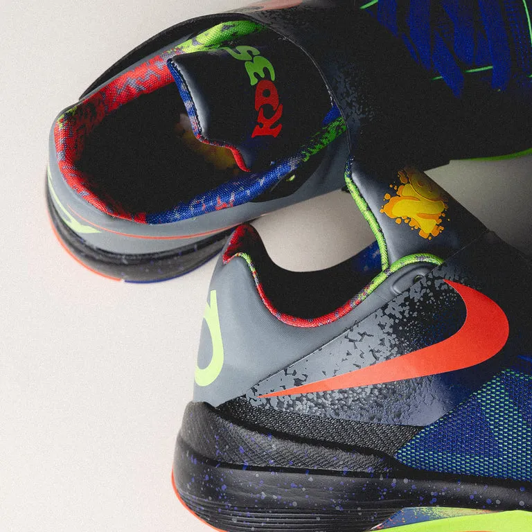 Nike KD 4 *Nerf* Concord / Bright Crimson / Black / Cool Grey