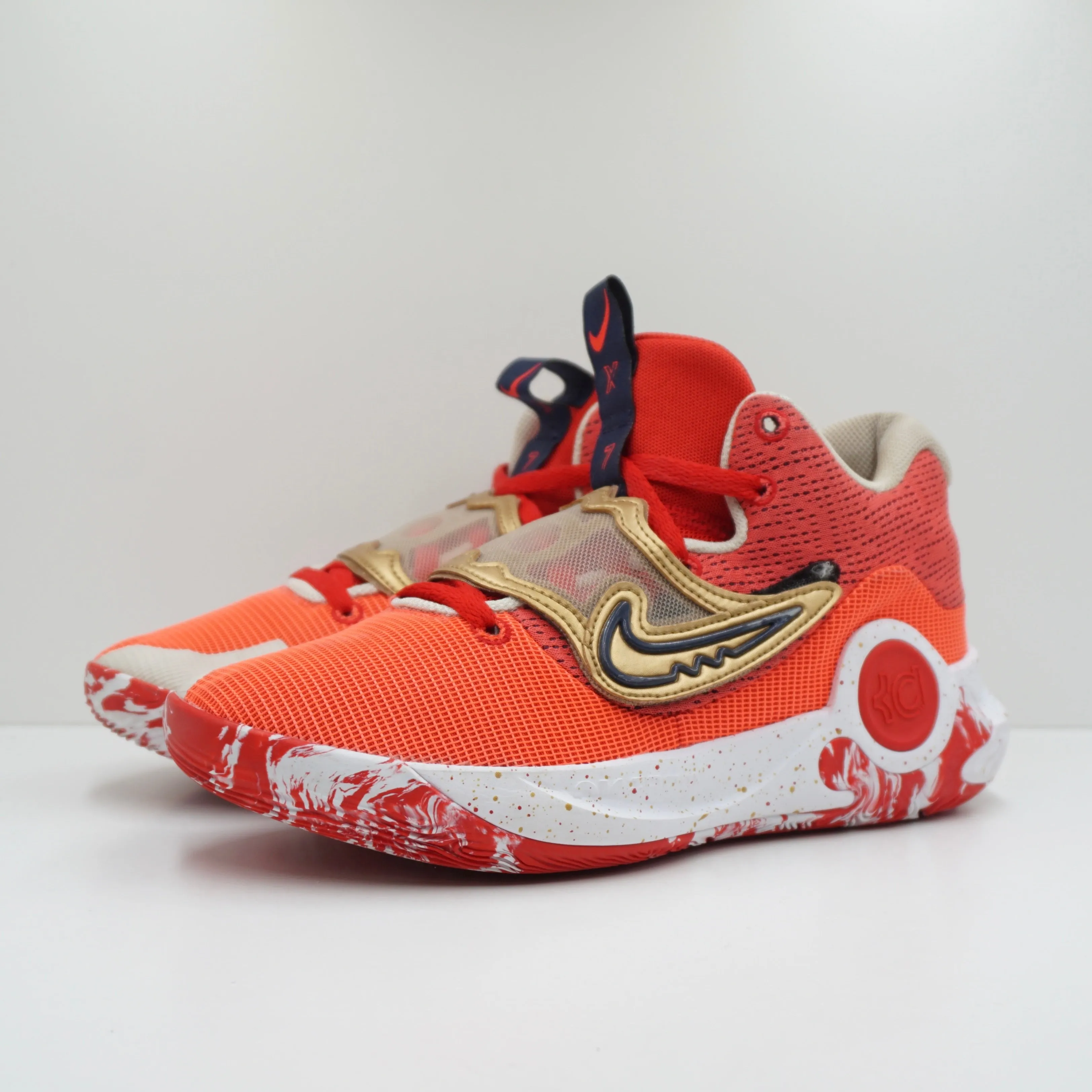 Nike KD Trey 5 x University Red Metallic Gold