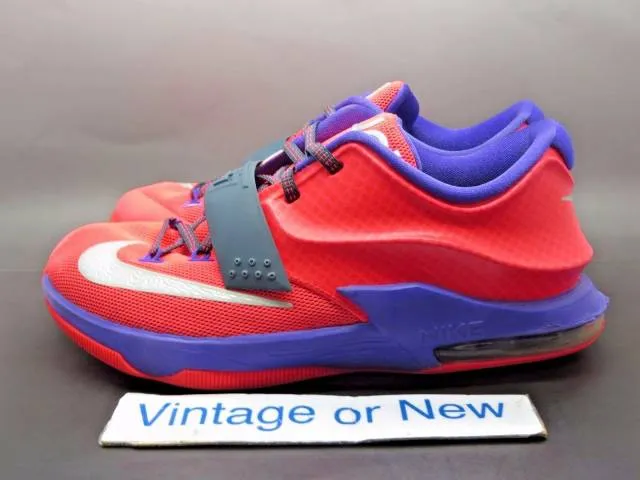 Nike KD VII 7 Hyper Punch GS Kevin Durant sz 6Y