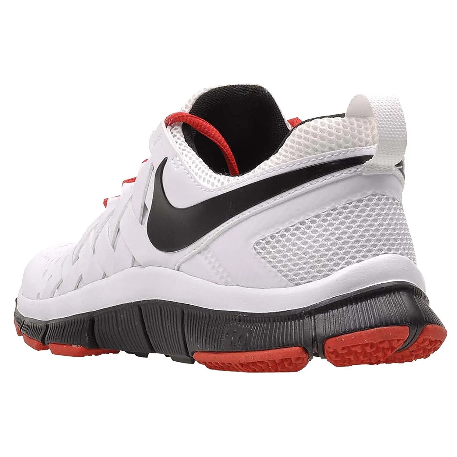 Nike Men's Free Trainer 5.0, White/Black-Light Crimson, 12.5 M US