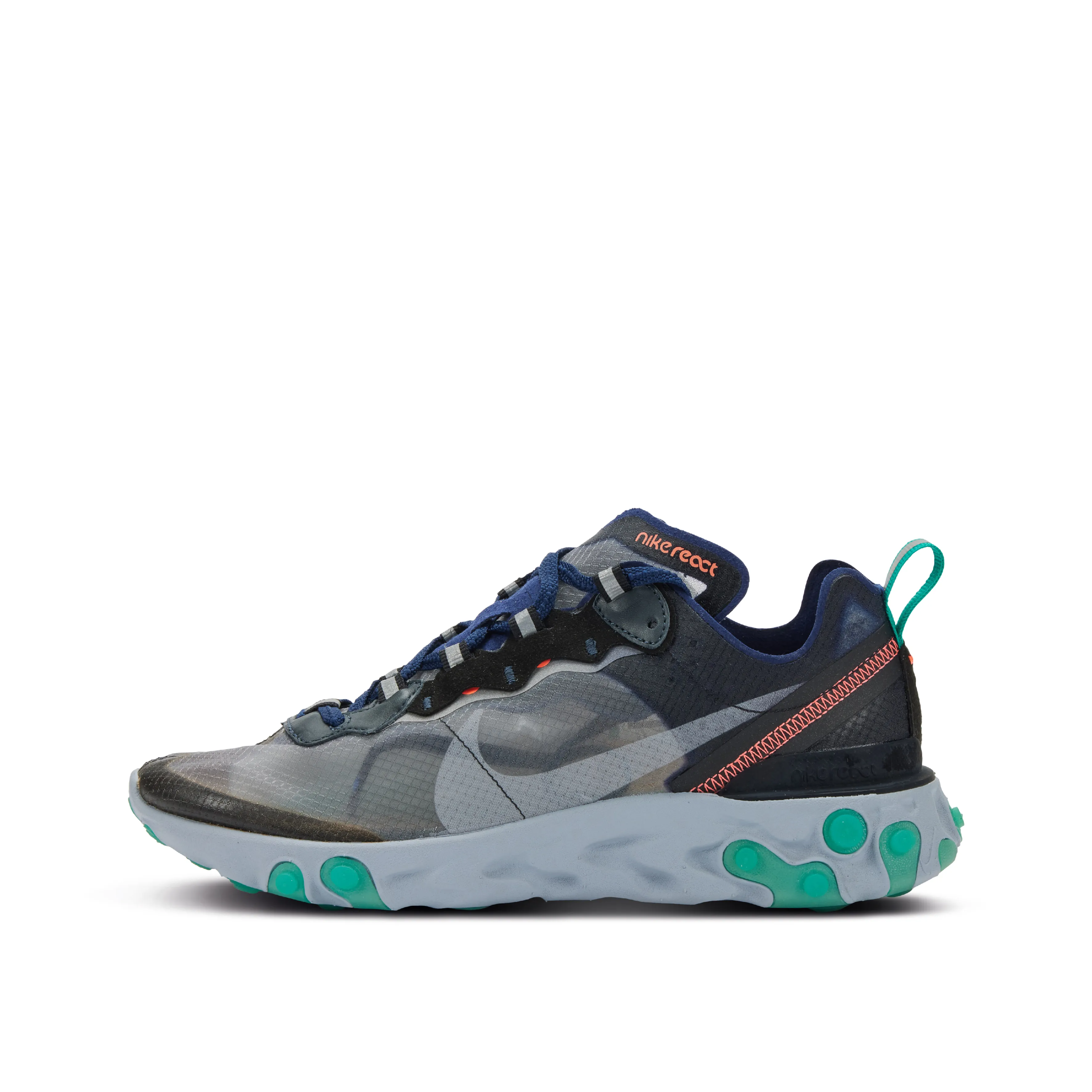 Nike Nike React Element 87 Black Neptune Green | Size 6.5