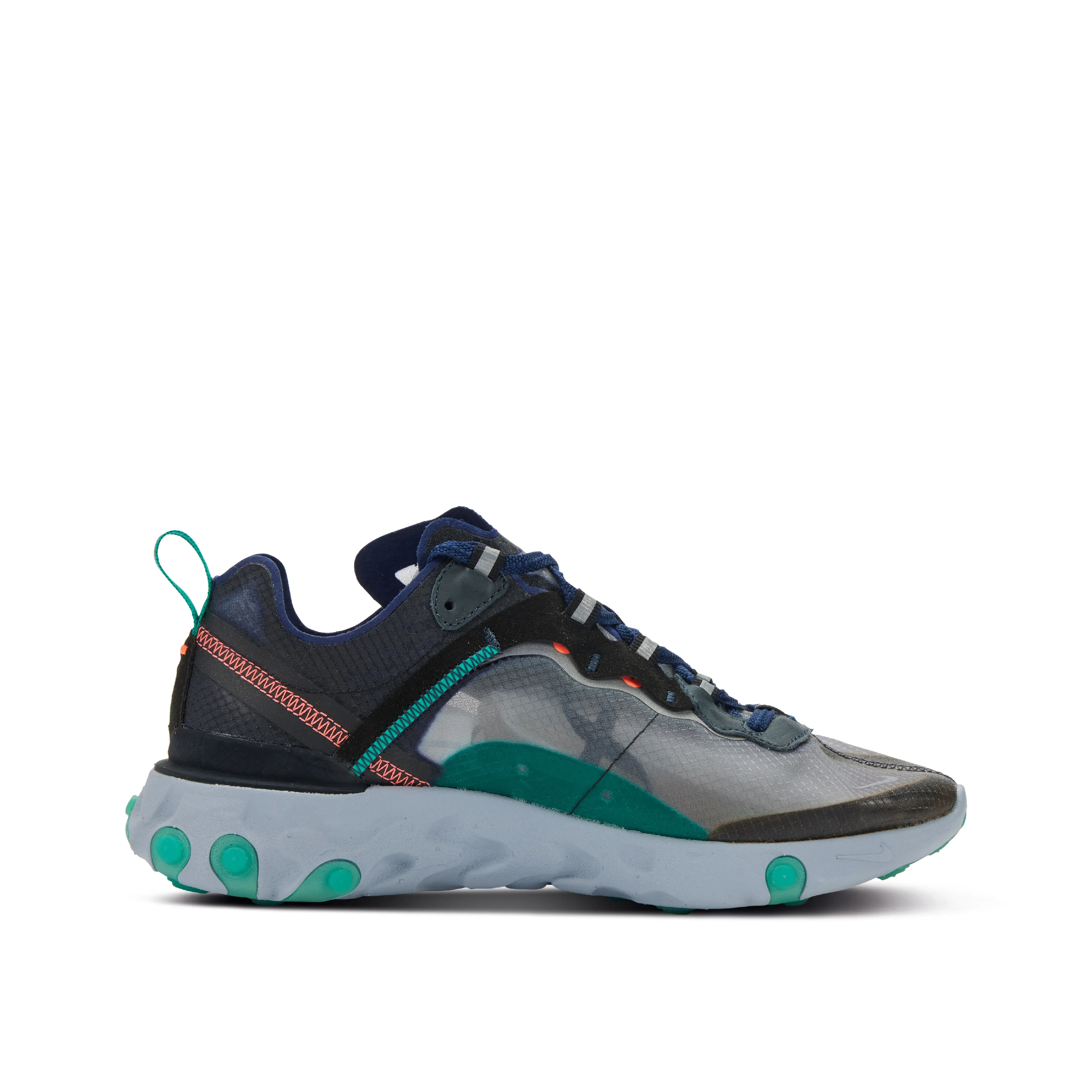 Nike Nike React Element 87 Black Neptune Green | Size 6.5