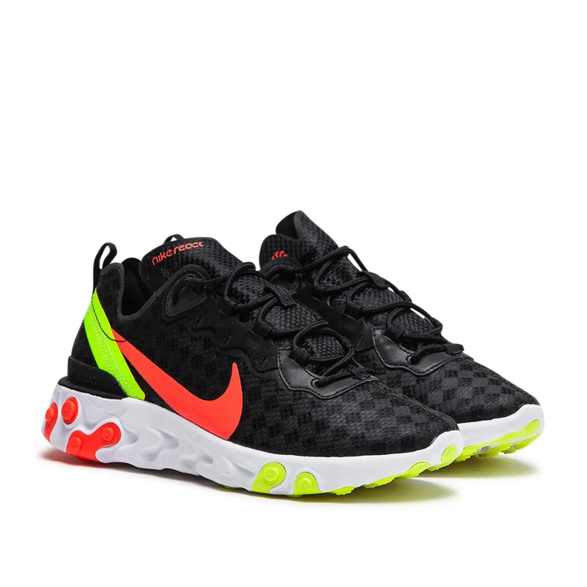 Nike React Element 55 ''Black Crimson'' (Black)