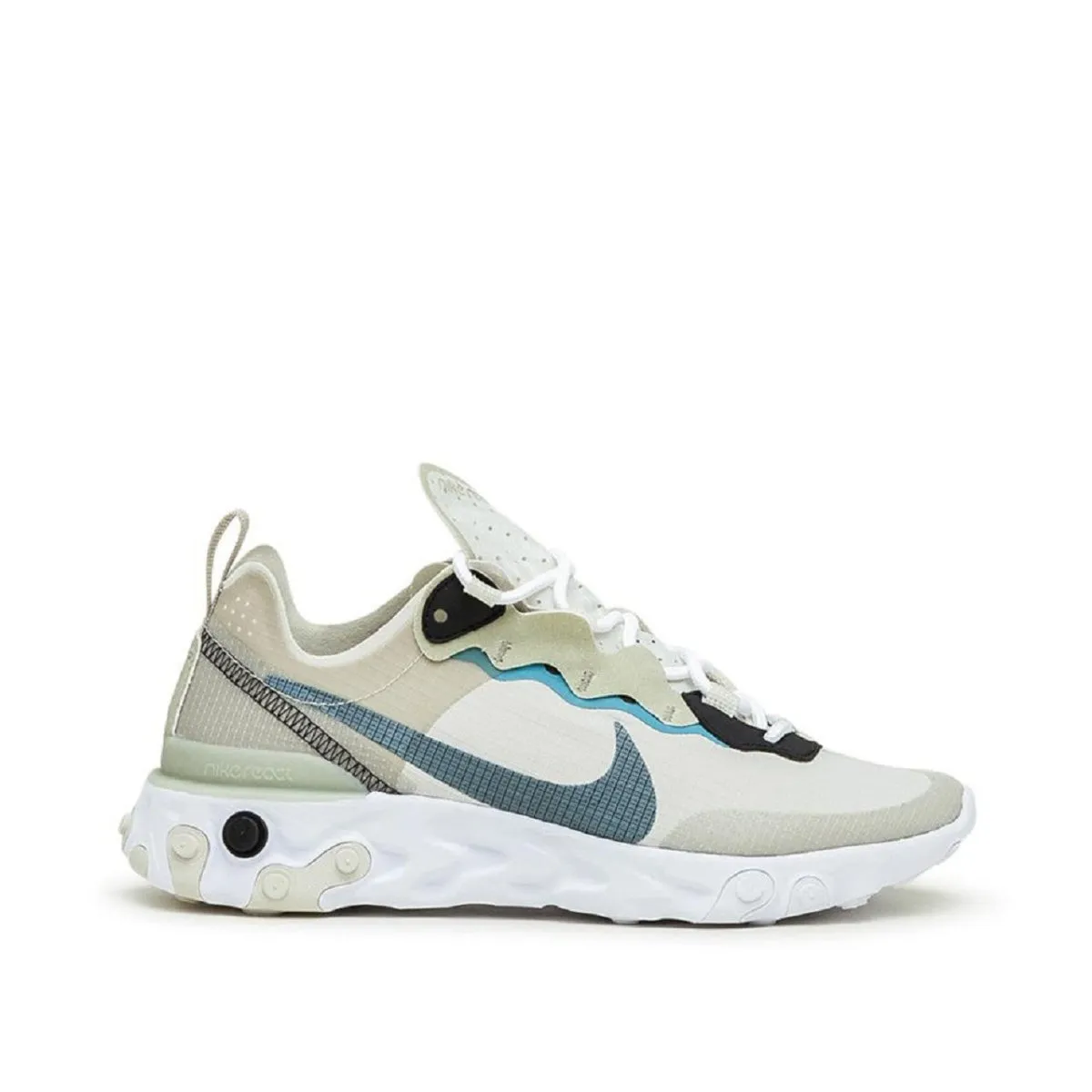 Nike React Element 55 (Beige / Black / Blue)