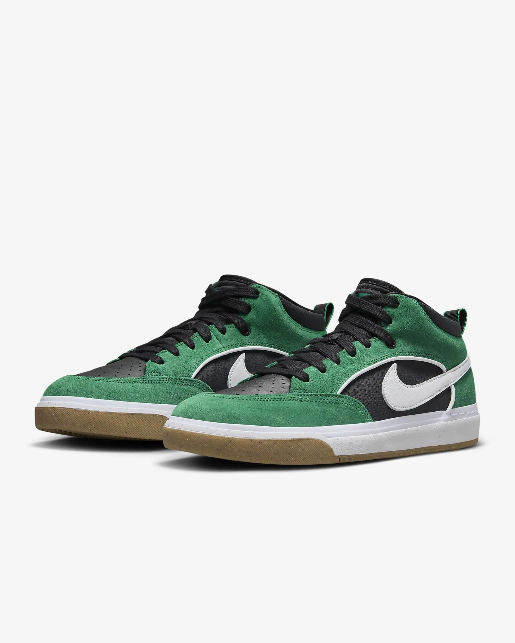 Nike SB React Leo Baker Sneakers - Green 301