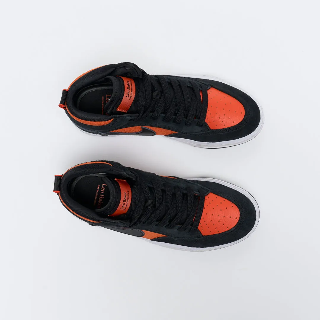 Nike SB - React Leo (Black/Black-Orange-Electro Orange)