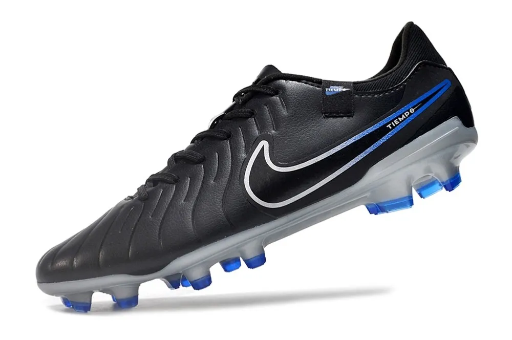 Nike Tiempo Legend 10 Academy MG Shadow - Black/Chrome/Hyper Royal