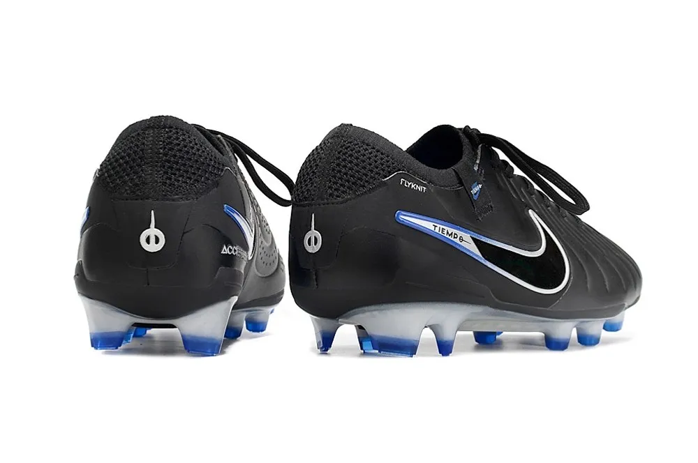 Nike Tiempo Legend 10 Elite FG Shadow - Black/Chrome/Hyper Royal