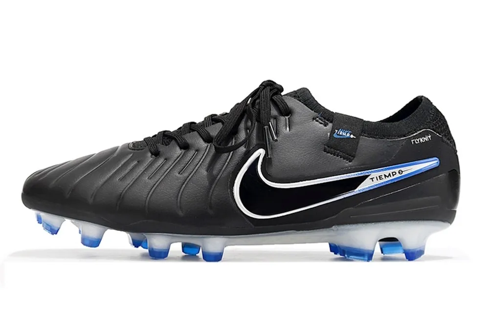 Nike Tiempo Legend 10 Elite FG Shadow - Black/Chrome/Hyper Royal