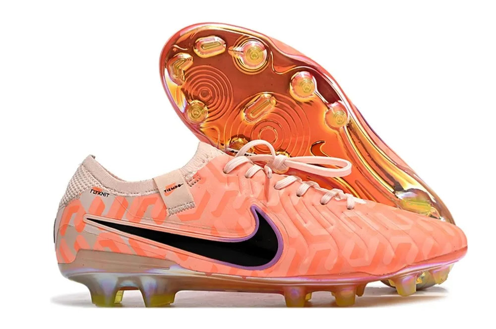 Nike Tiempo Legend 10 Elite FG United - Guava Ice/Black