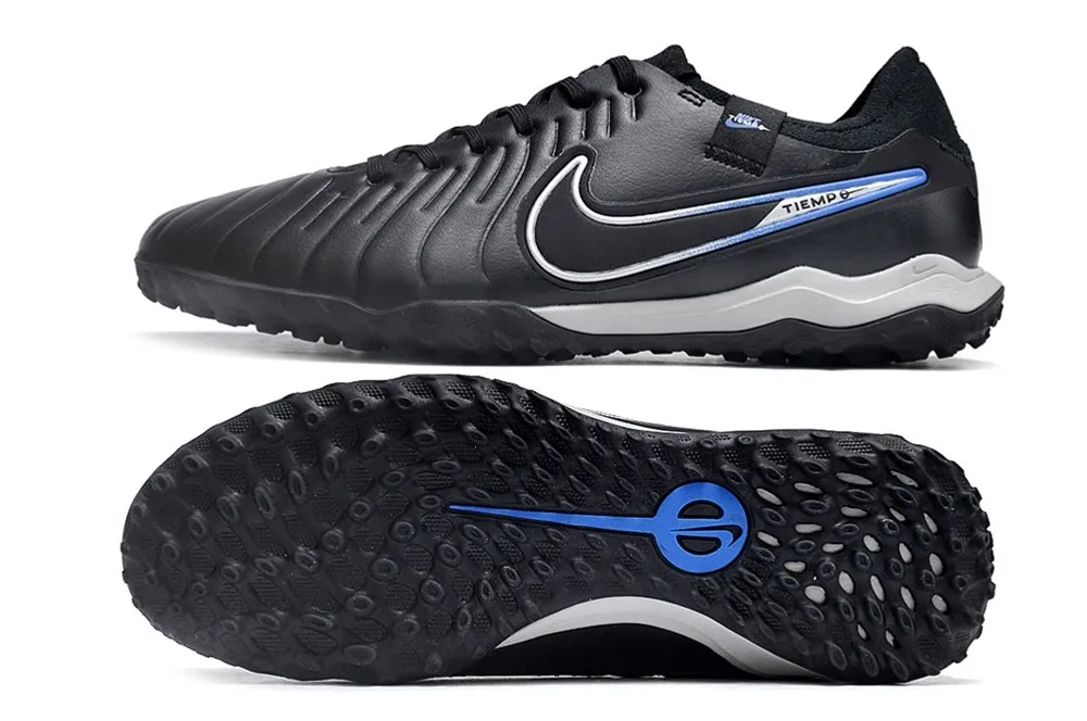 Nike Tiempo Legend 10 Pro Turf Shadow - Black/Chrome/Hyper Royal