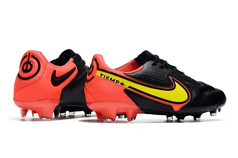 Nike Tiempo Legend 9 Elite FG - Black/Red/Yellow