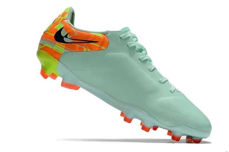 Nike Tiempo Legend 9 Elite FG Bonded Pack - Barely Green/Blackened Blue/Orange