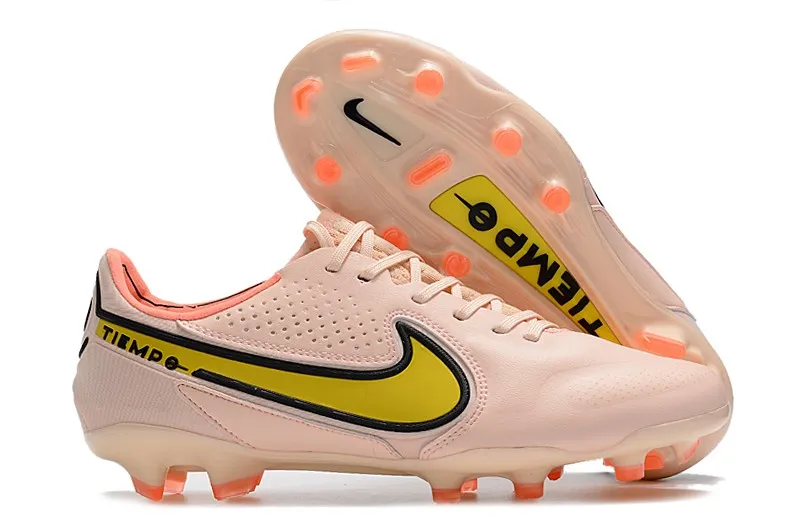 Nike Tiempo Legend 9 Elite FG Lucent Pack - Guava Ice/Yellow/Sunset Glow