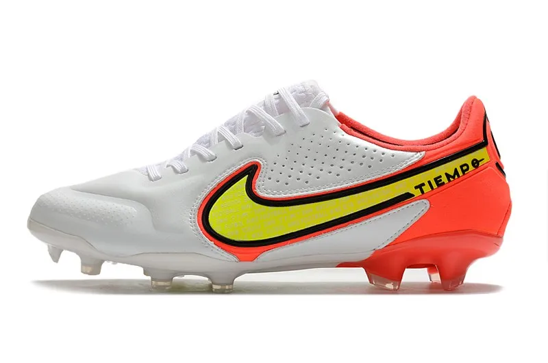 Nike Tiempo Legend 9 Elite FG Motivation Pack - White/Volt Bright Crimson