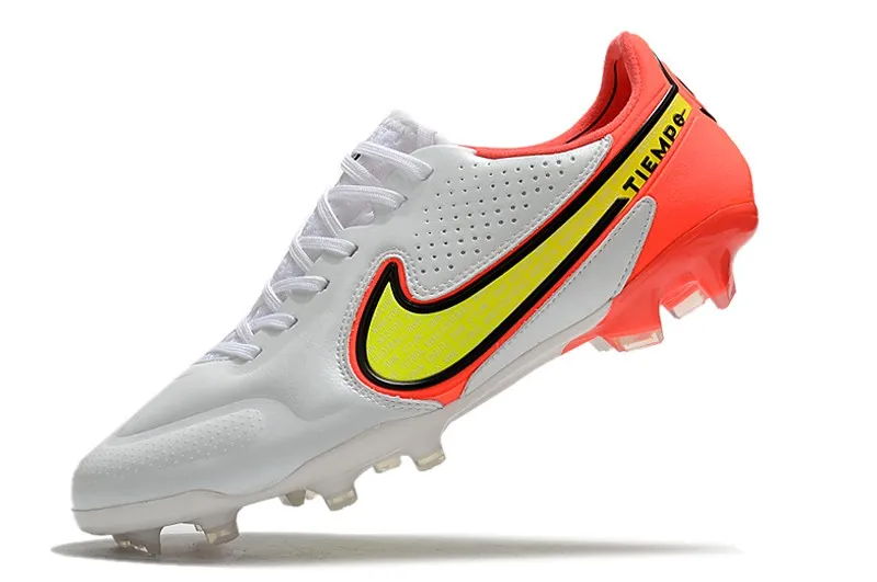 Nike Tiempo Legend 9 Elite FG Motivation Pack - White/Volt Bright Crimson