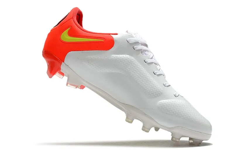 Nike Tiempo Legend 9 Elite FG Motivation Pack - White/Volt Bright Crimson