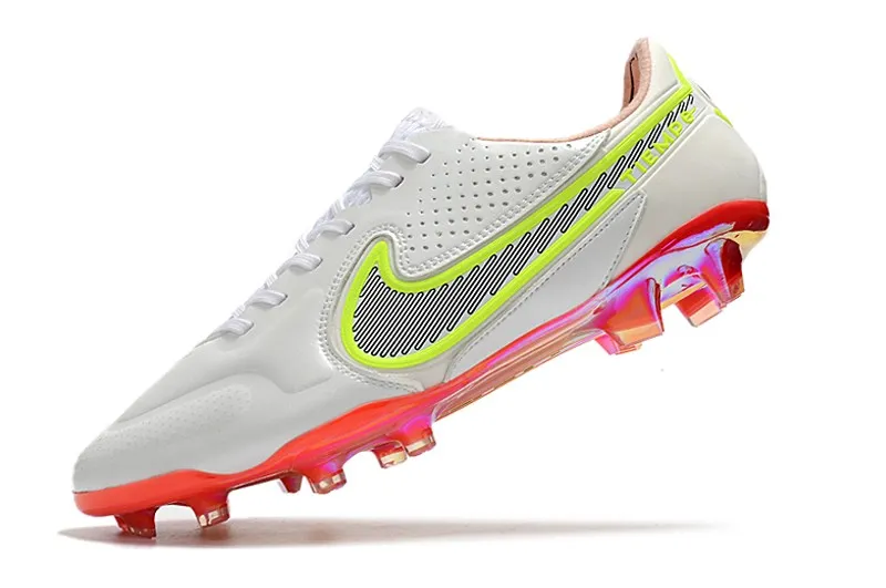 Nike Tiempo Legend 9 Elite FG Rawdacious Pack - White/Black/Bright Crimson/Pink Blast