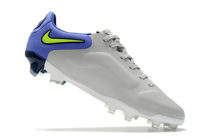 Nike Tiempo Legend 9 Elite FG Recharge Pack - Grey Fog/Volt/Sapphire/Blue