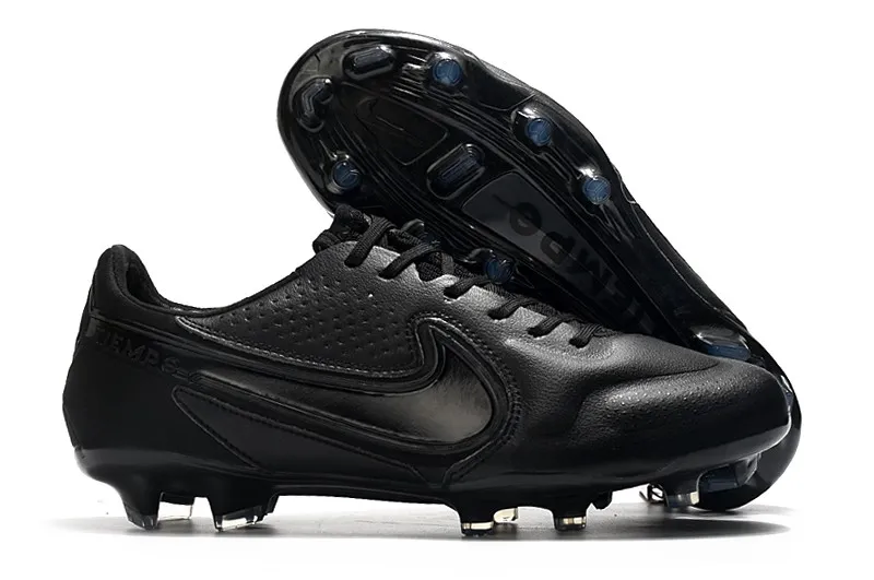 Nike Tiempo Legend 9 Elite FG Shadow - Black/Black/Black