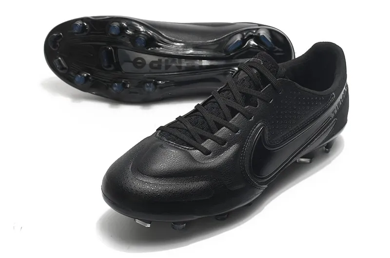 Nike Tiempo Legend 9 Elite FG Shadow - Black/Black/Black