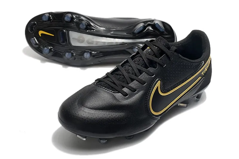 Nike Tiempo Legend 9 Elite FG Shadow Pack - Black/Metallic Gold