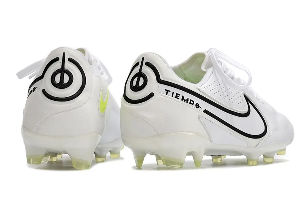 Nike Tiempo Legend 9 Elite FG - White/Black Blue/Volt