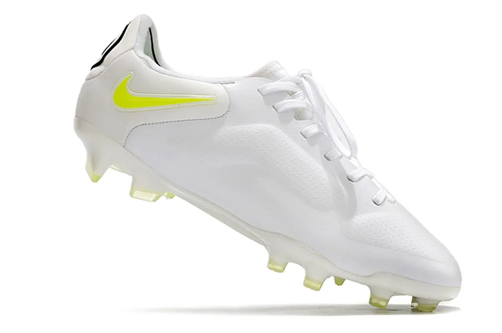 Nike Tiempo Legend 9 Elite FG - White/Black Blue/Volt