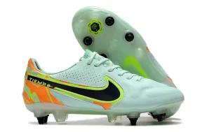 Nike Tiempo Legend 9 Elite SG Bonded Pack - Barely Green/Blackened Blue/Orange