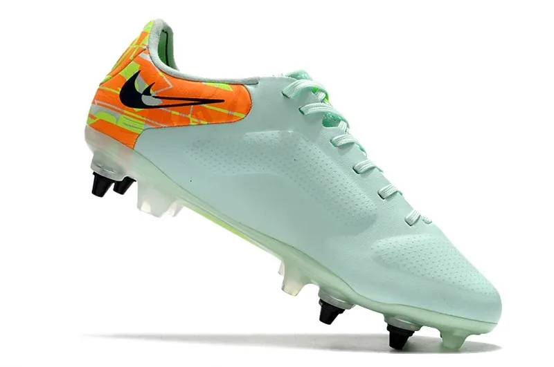 Nike Tiempo Legend 9 Elite SG Bonded Pack - Barely Green/Blackened Blue/Orange