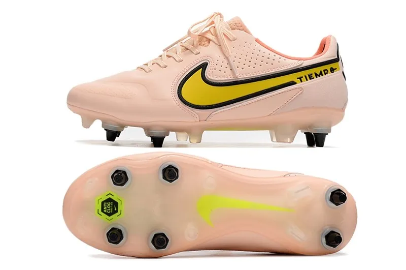 Nike Tiempo Legend 9 Elite SG Lucent Pack - Guava Ice/Yellow/Sunset Glow