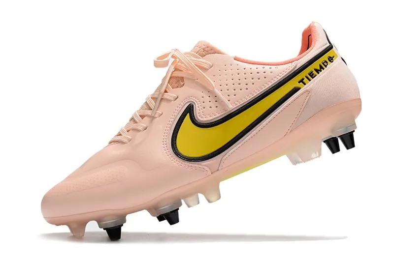 Nike Tiempo Legend 9 Elite SG Lucent Pack - Guava Ice/Yellow/Sunset Glow