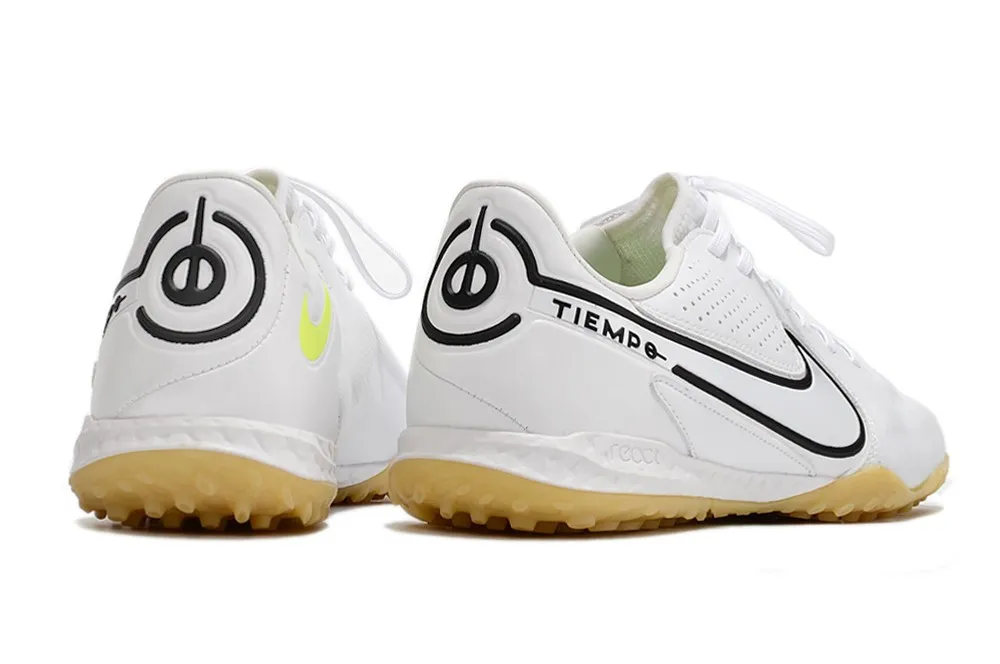 Nike Tiempo Legend 9 Pro Turf Small Sided - White/Black Blue/Volt