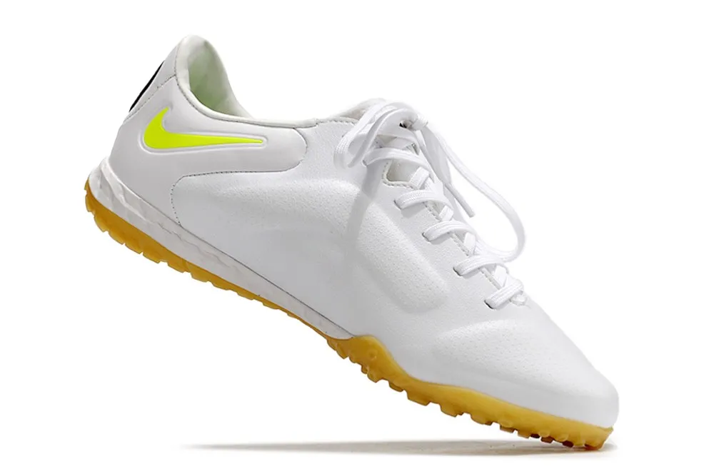 Nike Tiempo Legend 9 Pro Turf Small Sided - White/Black Blue/Volt