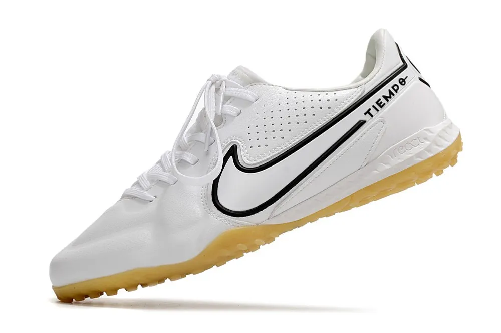 Nike Tiempo Legend 9 Pro Turf Small Sided - White/Black Blue/Volt