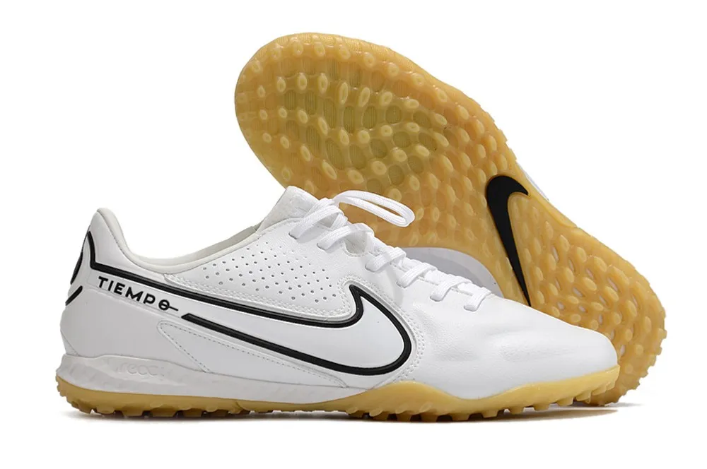 Nike Tiempo Legend 9 Pro Turf Small Sided - White/Black Blue/Volt