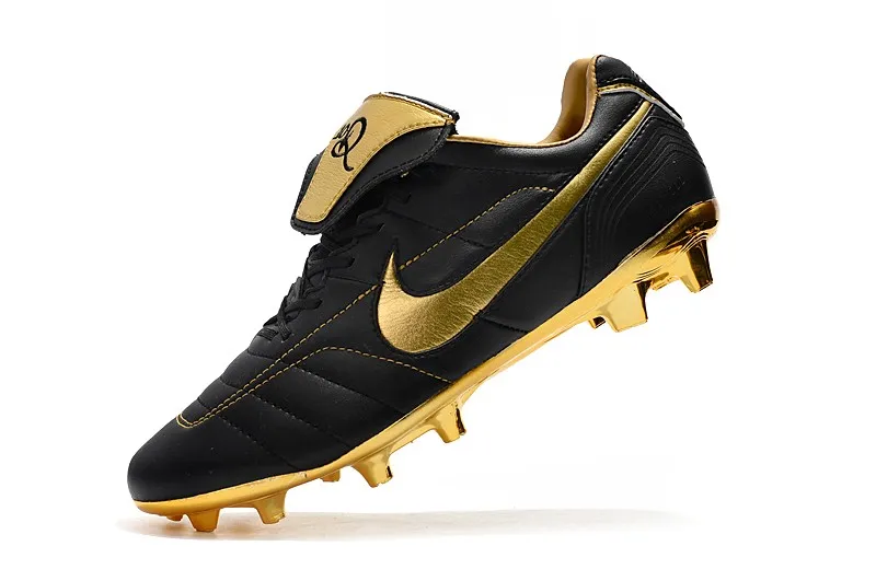 Nike Tiempo Legend VII R10 Elite FG - Black/Gold