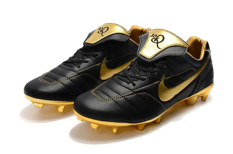 Nike Tiempo Legend VII R10 Elite FG - Black/Gold