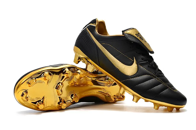 Nike Tiempo Legend VII R10 Elite FG - Black/Gold