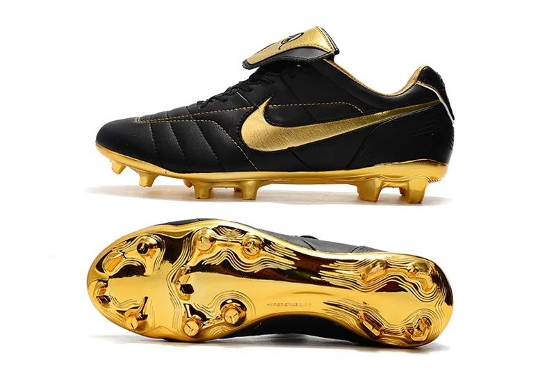 Nike Tiempo Legend VII R10 Elite FG - Black/Gold