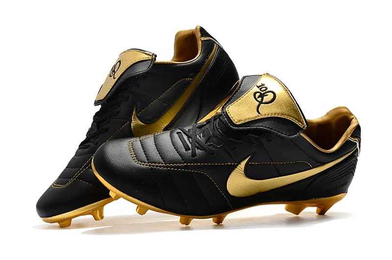 Nike Tiempo Legend VII R10 Elite FG - Black/Gold