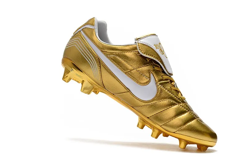 Nike Tiempo Legend VII R10 Elite FG - Gold/White