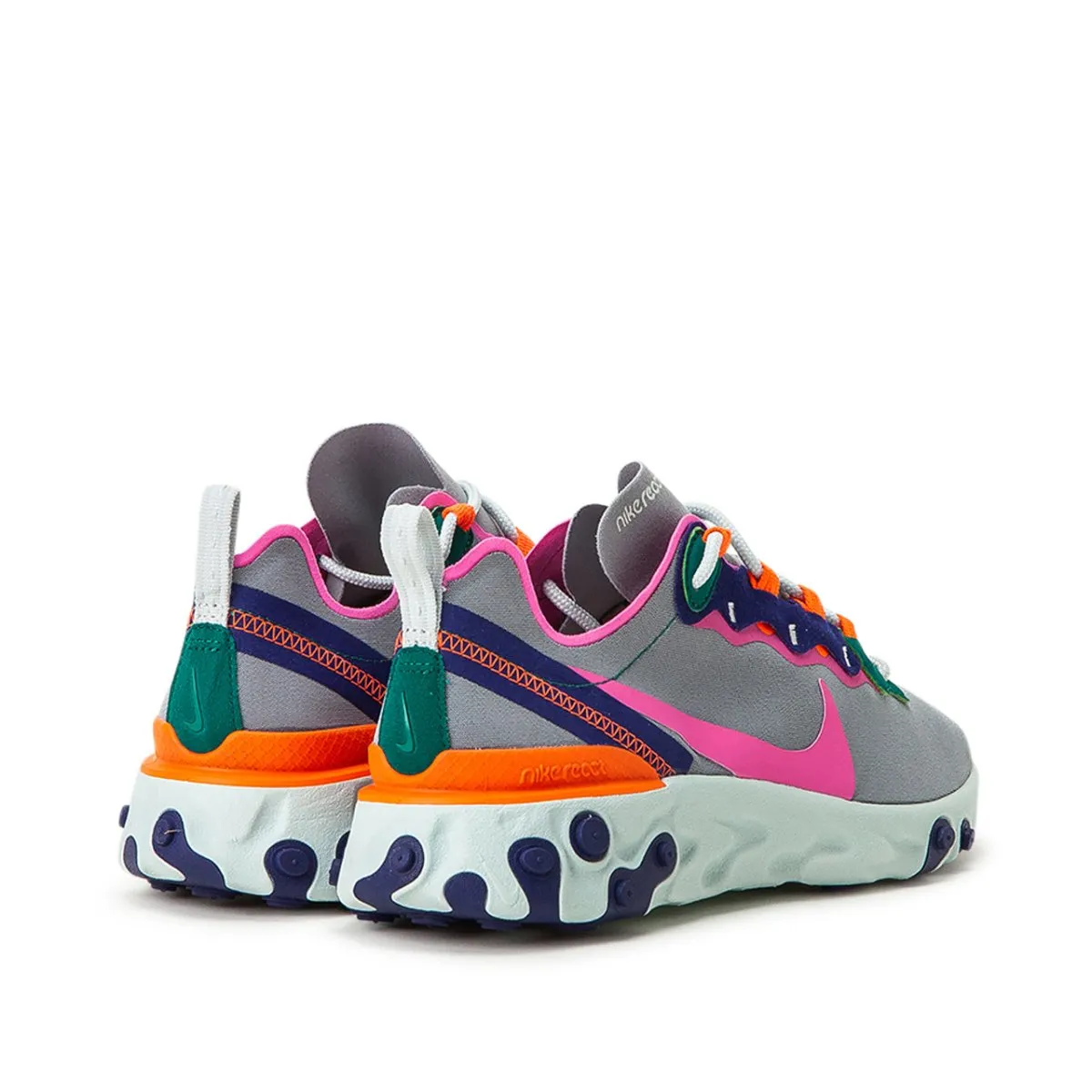 Nike WMNS React Element 55 (Grey / Fuchsia)