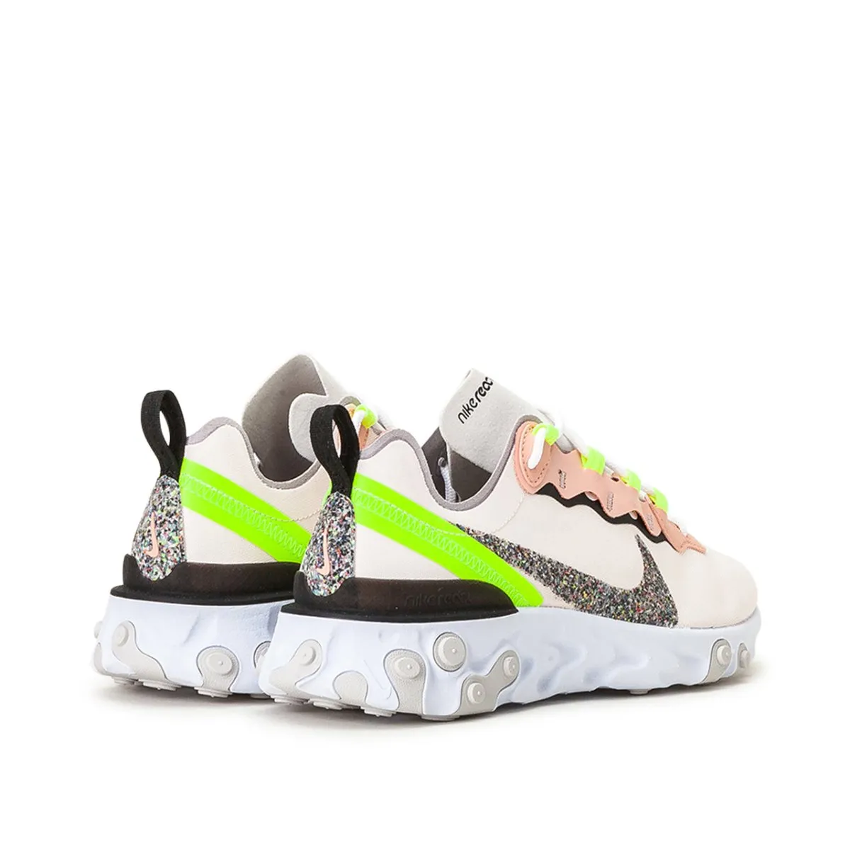 Nike WMNS React Element 55 Premium (Pink / Yellow)