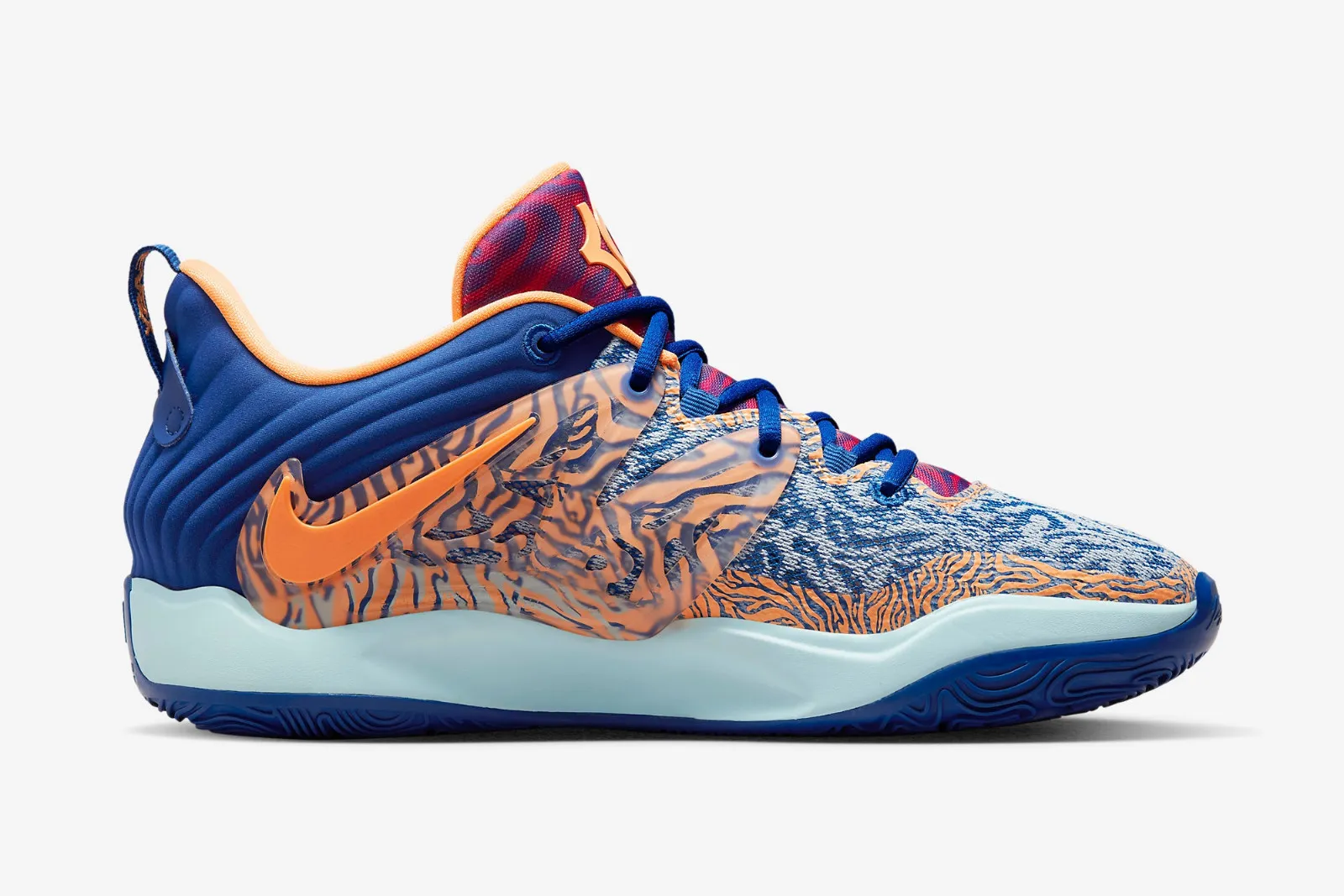 Nike Zoom KD 15 Napheesa Collier Old Royal Peach Cream Vivid DM1054-400