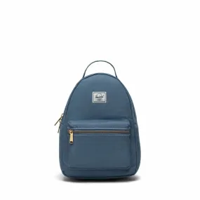 Nova Mini Backpack (Blue Mirage + White Stitch)