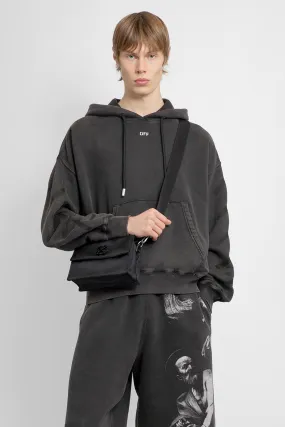 off-white saint matthew print oversized hoodie