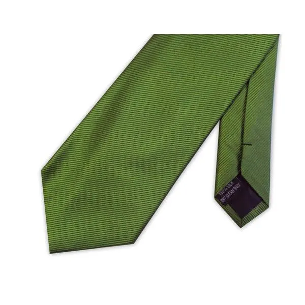 Olive Green Silk Necktie