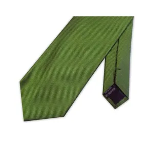 Olive Green Silk Necktie